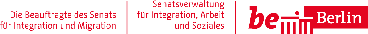 Logo der Beauftragten für Integration und Migration. 